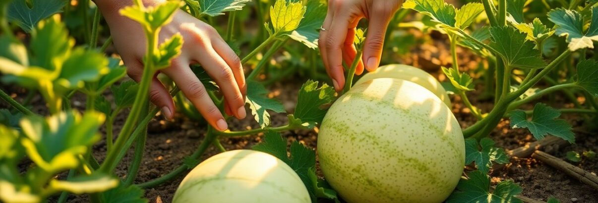 C'est le moment d'adopter cette astuce ultra simple pour des melons impeccables au potager malgré la sécheresse estivale
