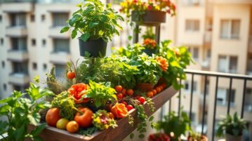 Ce petit potager en escalier explose de vie en 3 semaines (même sans jardin)