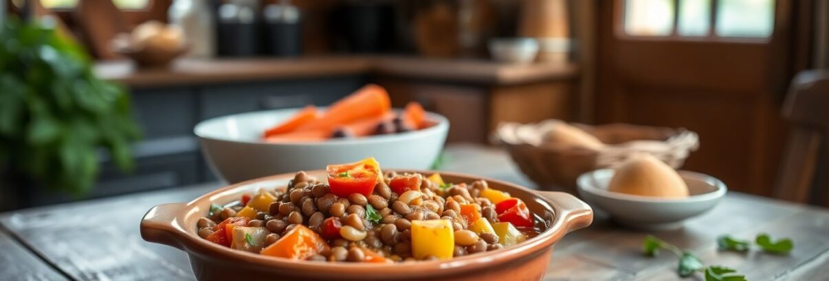 Ce plat de lentilles aux restes de légumes coûte moins de 1 € et cale jusqu'au soir