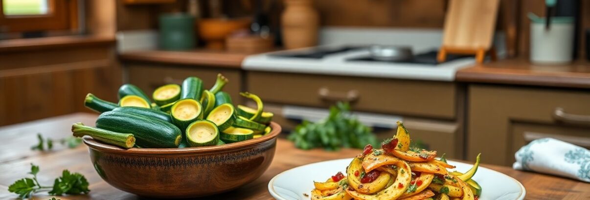 Cette astuce avec les pelures de courgettes va révolutionner votre cuisine : une recette surprenante en 10 minutes