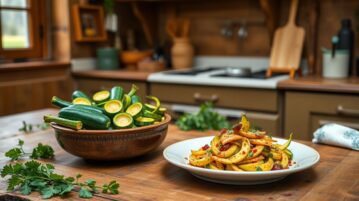 Cette astuce avec les pelures de courgettes va révolutionner votre cuisine : une recette surprenante en 10 minutes