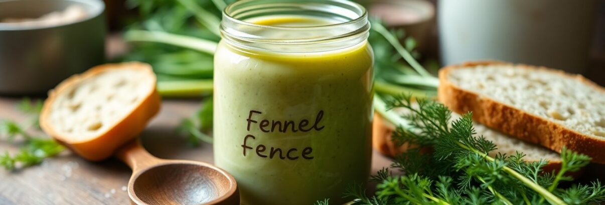 Cette astuce géniale transforme vos fanes de fenouil en sauce crémeuse sans œuf qui surpasse la mayonnaise