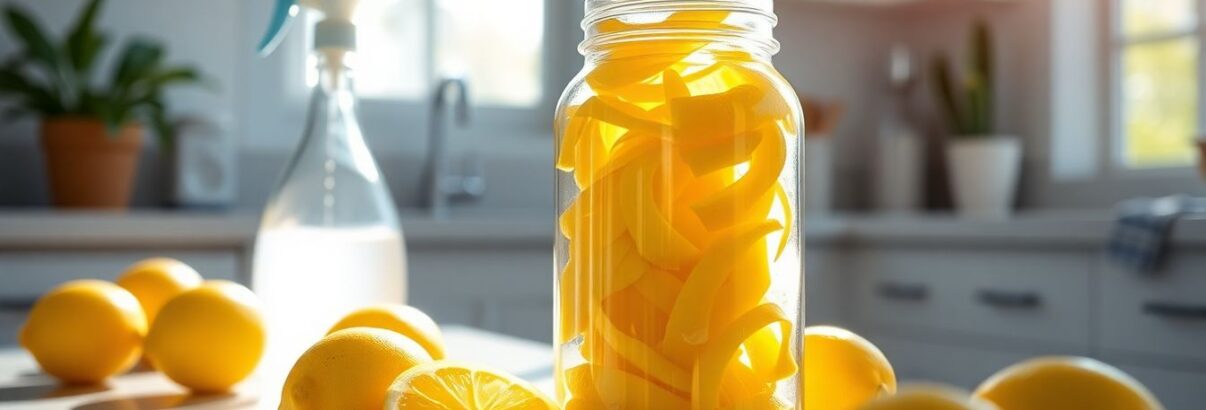 Cette astuce géniale transforme vos peaux de citron en parfum naturel, détartrant et désodorisant fait maison