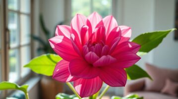 Cette fleur révolutionnaire reste parfaite toute l'année sans le moindre entretien
