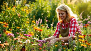 Cette jardinière révolutionnaire cultive des "mauvaises herbes" qui transforment son jardin en paradis écologique