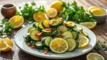 Cette recette de courgettes chaude ou froide va devenir votre incontournable cet été !