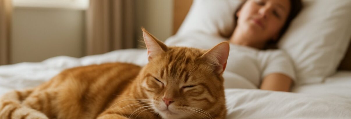 Pourquoi votre chat dort au pied du lit ? Ce comportement révèle des secrets fascinants sur votre relation