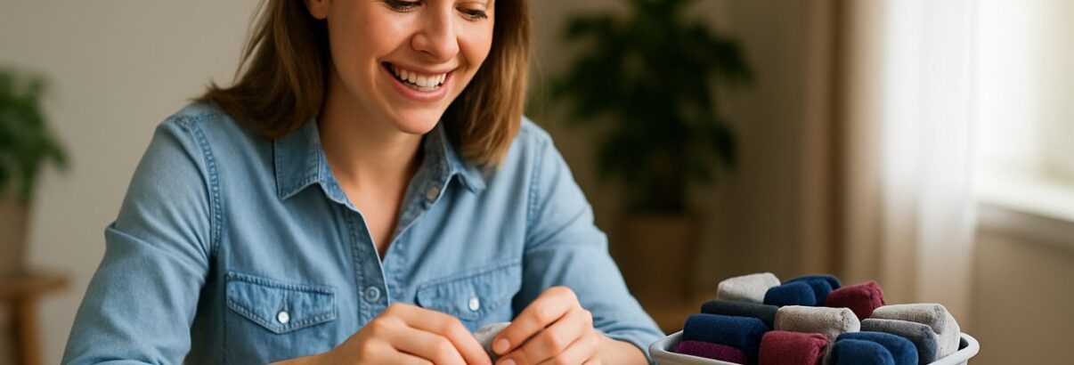 Fini les chaussettes orphelines : la technique géniale pour organiser votre linge une bonne fois pour toutes