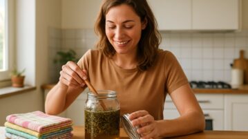 Fini les chiffons qui puent : je les trempe dans cette infusion et ils sentent bon des semaines