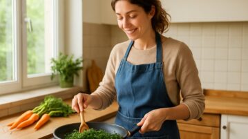Elle cuisine les fanes de carottes comme des épinards : 100 % comestible, 0 % gaspillage