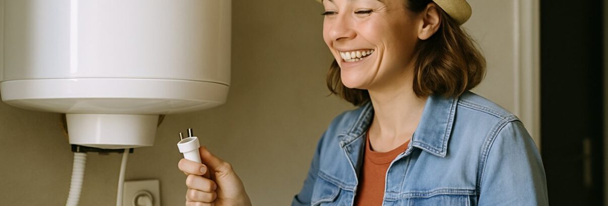 Ce qu’il faut toujours débrancher avant de partir en vacances, le chauffe-eau électrique par exemple