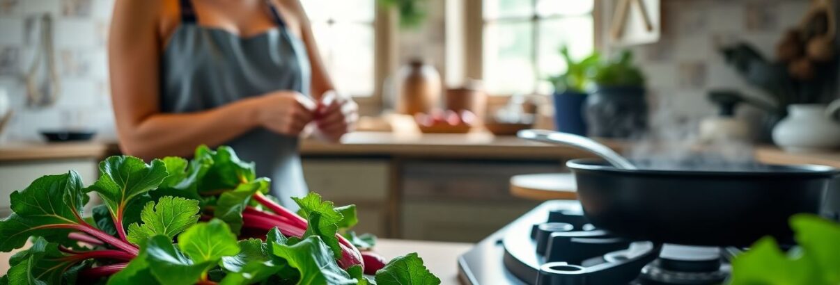 Elle garde ses fanes de betteraves : ce qu'elle en fait vaut bien une poêlée de jeunes pousses