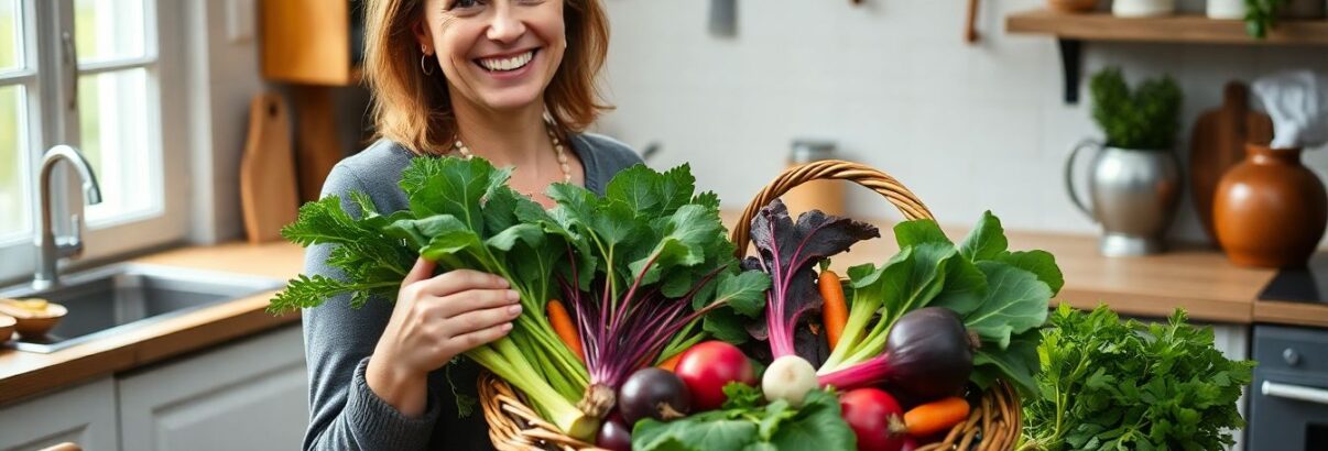 Elle garde toutes ses fanes de légumes : ce qu'elle en fait évite d'acheter 3 produits