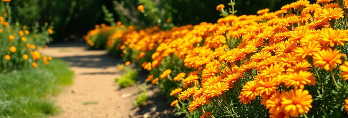 Elle plante cette fleur en bordure : elle pousse sans eau, fait fuir les moustiques et se ressème toute seule