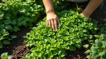 Elle recouvre son potager avec cette plante rampante : plus d'humidité, moins d'arrosage
