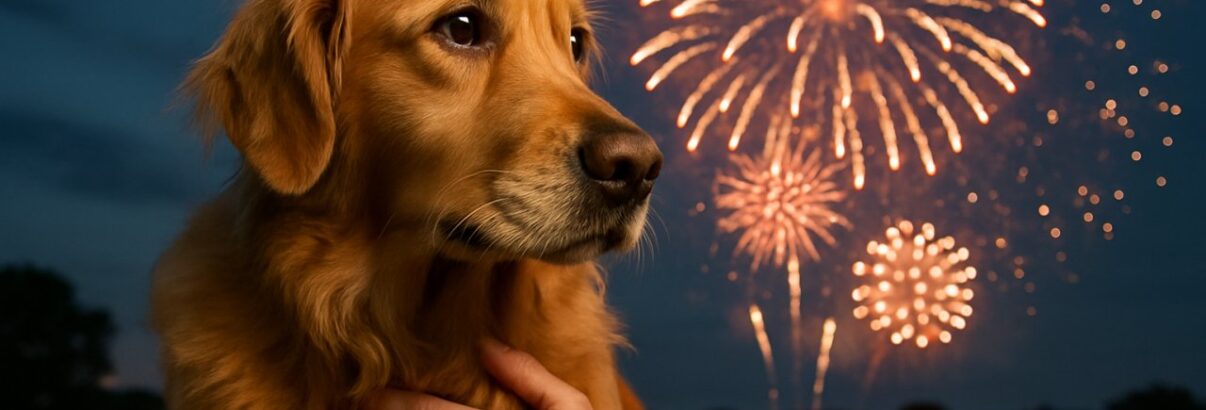 Feu d'artifice et chien : voici comment le rassurer efficacement avant le 14 juillet