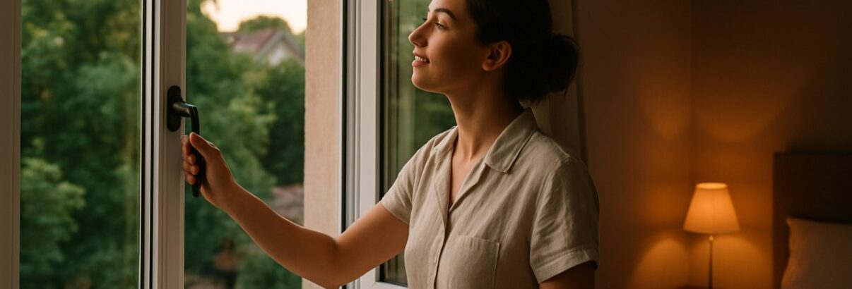 Ce geste simple du soir rafraîchit votre maison sans climatisation