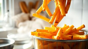 L'astuce de l'eau chaude pour des frites croustillantes au Airfryer comme un chef