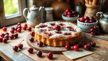Le clafoutis aux cerises de grand-mère : secrets et astuces de la vraie recette traditionnelle