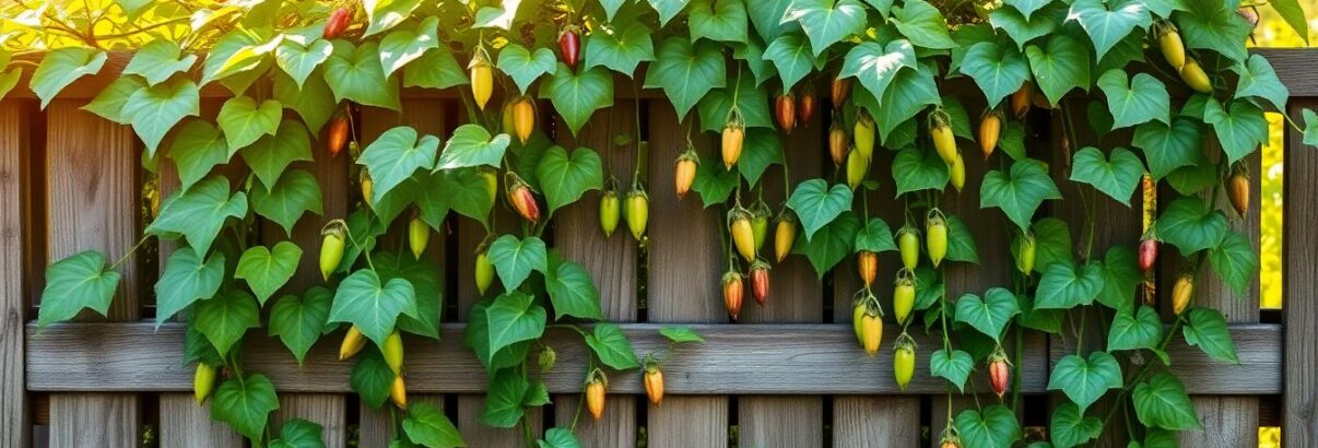 Le haricot grimpant : la solution naturelle pour habiller vos clôtures jusqu'aux gelées