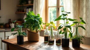 Le secret de grand-mère pour maintenir vos plantes hydratées pendant vos vacances