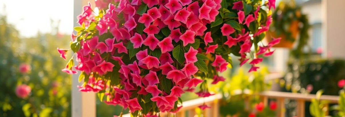 Le secret de juillet pour transformer votre dipladénia en cascade de fleurs