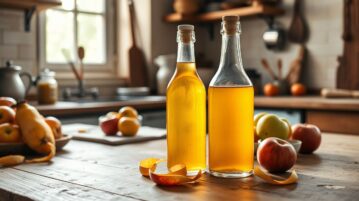 Le vinaigre de pelures de pomme : l'or liquide fait maison qui transforme votre cuisine