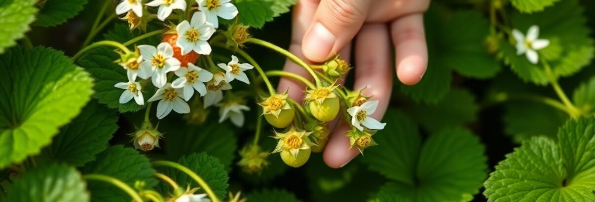 On m'avait dit d'enlever les fleurs de mes fraisiers… j'aurais dû le faire dès le départ
