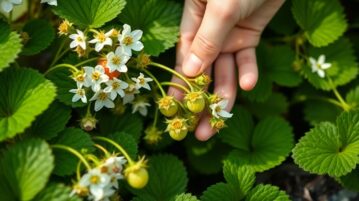 On m'avait dit d'enlever les fleurs de mes fraisiers… j'aurais dû le faire dès le départ
