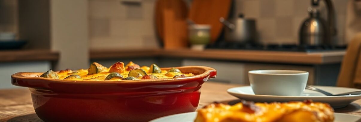 Parfait pour un soir sans prise de tête : notre gratin de courgettes au fromage tout simple