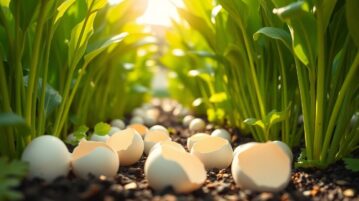 Pourquoi mettre des coquilles d'œufs dans vos plantations en juillet change tout