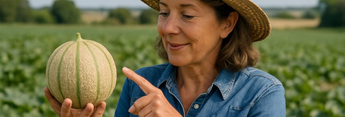 Cette productrice de melon révèle son secret infaillible pour choisir le fruit parfait à tous les coups
