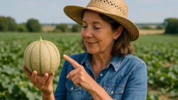 Cette productrice de melon révèle son secret infaillible pour choisir le fruit parfait à tous les coups