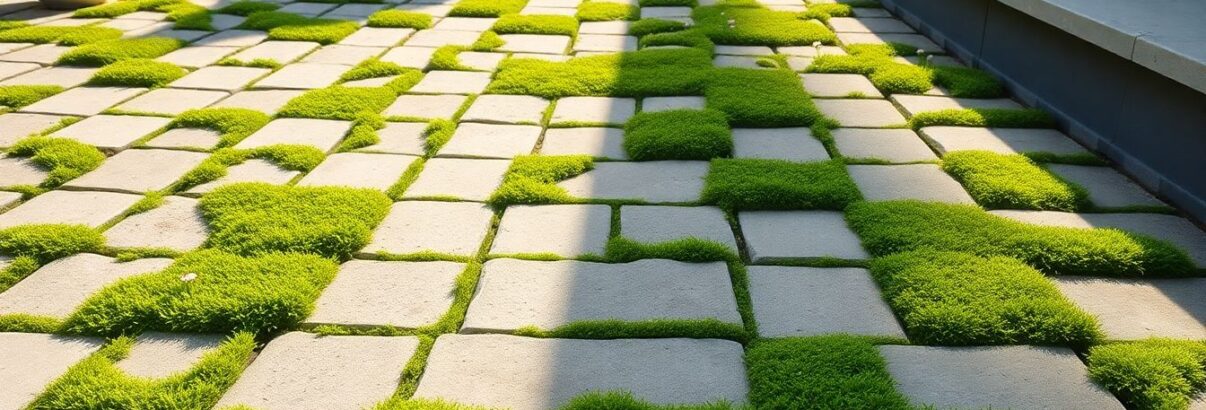 Transformez vos joints de dalles en micro-jardins indestructibles : la révolution verte de votre terrasse