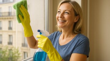 Fini les vitres ternes : je les frotte avec ça et je n'ai même plus besoin de rincer