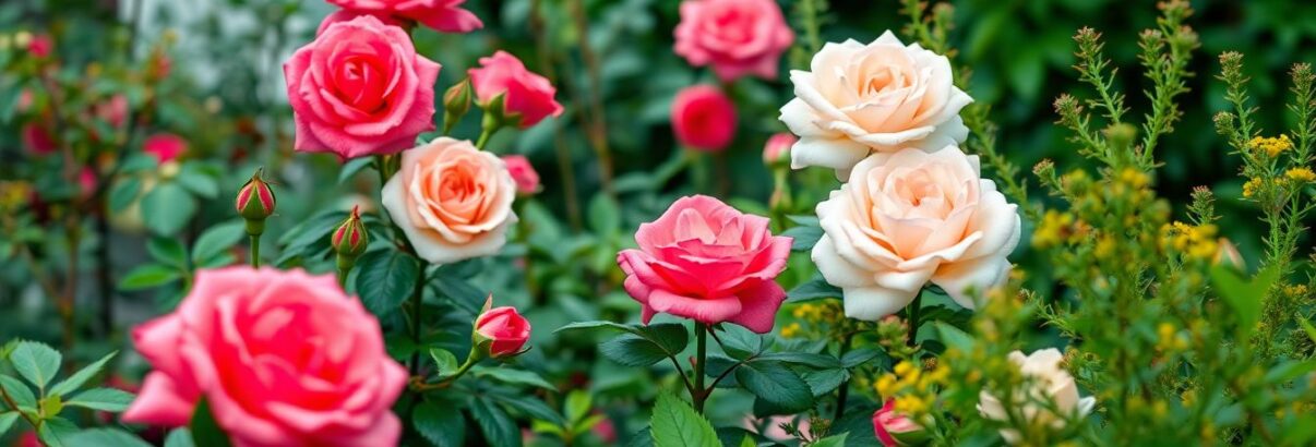 Voici les 8 pires plantes à planter près de vos rosiers (et pourquoi)