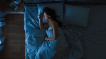 femme qui dort