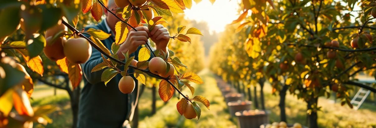 Arbres fruitiers : pourquoi la taille légère d'automne garantit vos futures récoltes