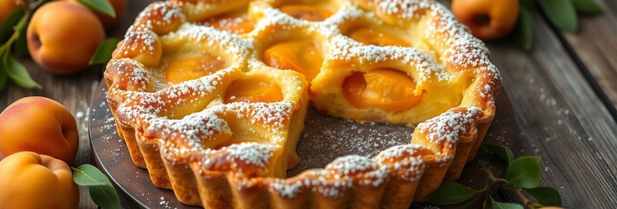 Ce clafoutis aux abricots irrésistible va vous surprendre par son moelleux, sa légèreté et sa douceur fruitée