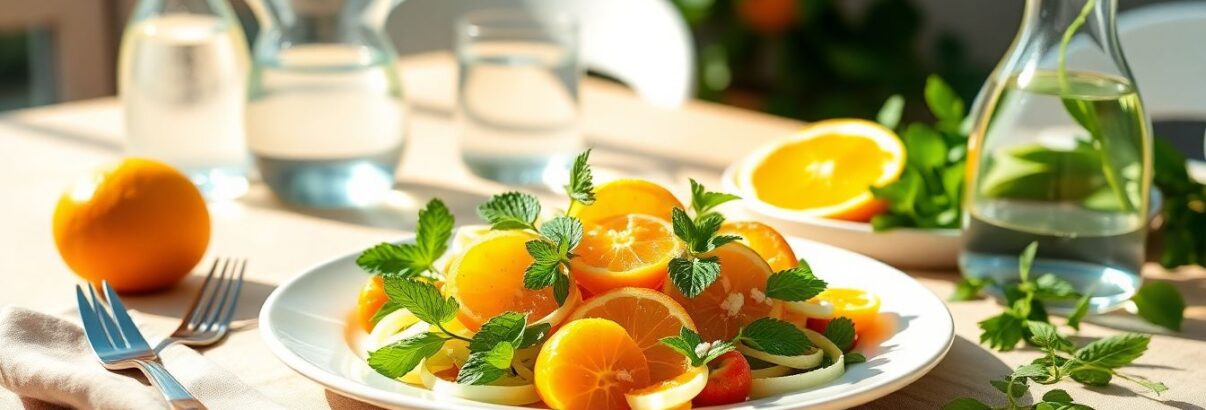 Cette salade de fenouil à l'orange et menthe va révolutionner vos repas d'été