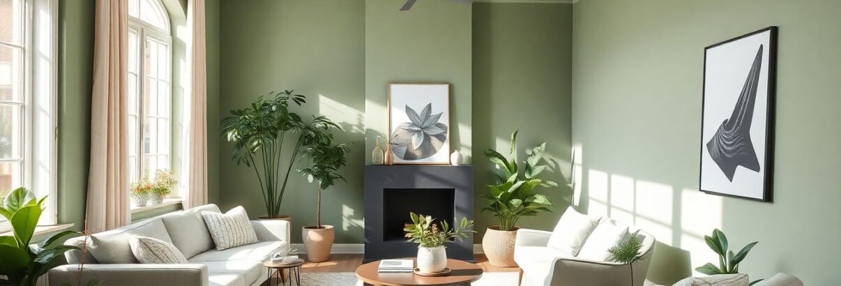 Le grand retour du vert sauge : cette couleur murale oubliée qui révolutionne la décoration intérieure
