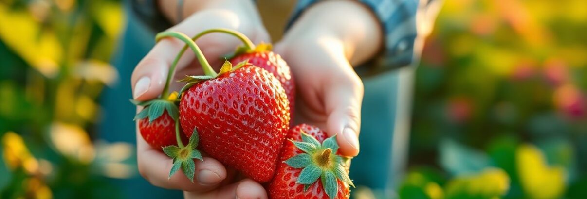 Le secret des jardiniers experts : comment obtenir des fraises géantes et ultra-sucrées avec une technique simple