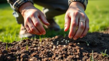 Semer une pelouse parfaite : faut-il enterrer les graines ou les laisser en surface ?