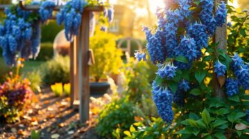 Septembre : Le Moment Idéal pour Planter la Glycine de Chine Bleue, Votre Future Star Grimpante