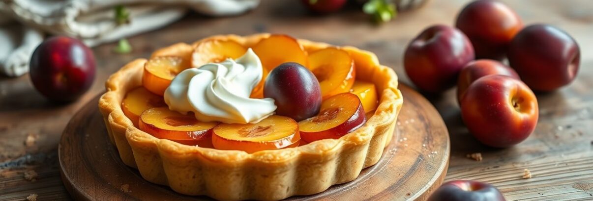 Tarte sablée aux mirabelles et à la crème d'Isigny : le dessert estival qui sublime les fruits de Lorraine