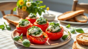 Tomates farcies à la burrata et pesto maison : la recette qui révolutionne vos repas d'été