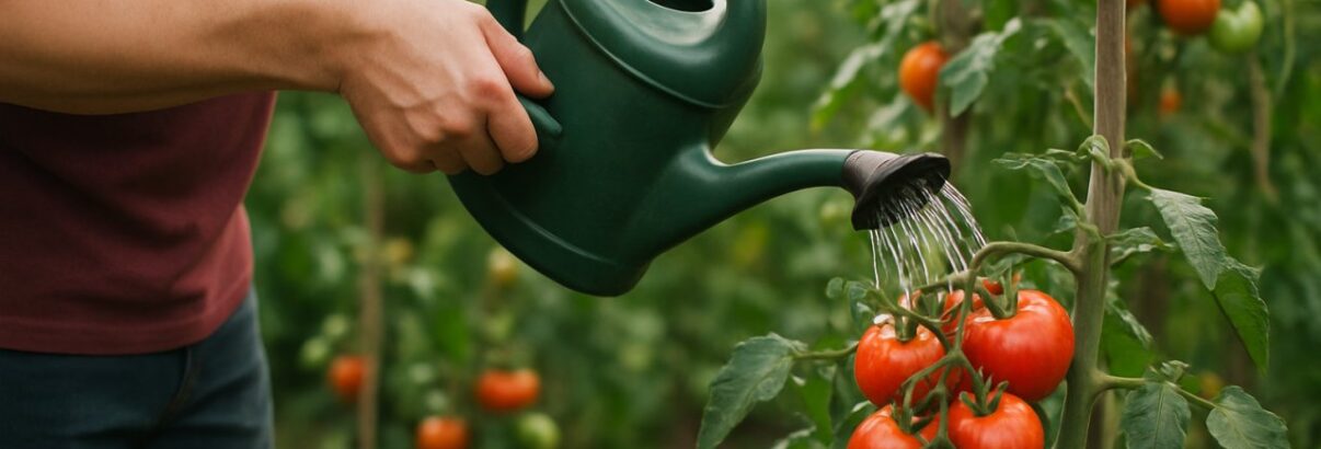 Pour des tomates juteuses et vigoureuses, l'arrosage ne s'improvise pas : voici 7 gestes simples pour les chouchouter