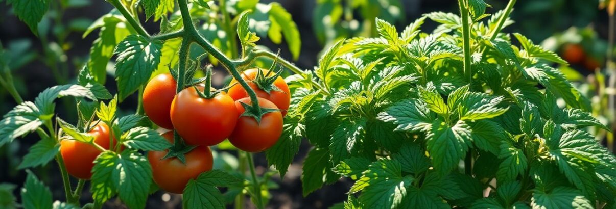 Un légume qui pousse et protège tes tomates du mildiou : le super allié que personne ne connaît