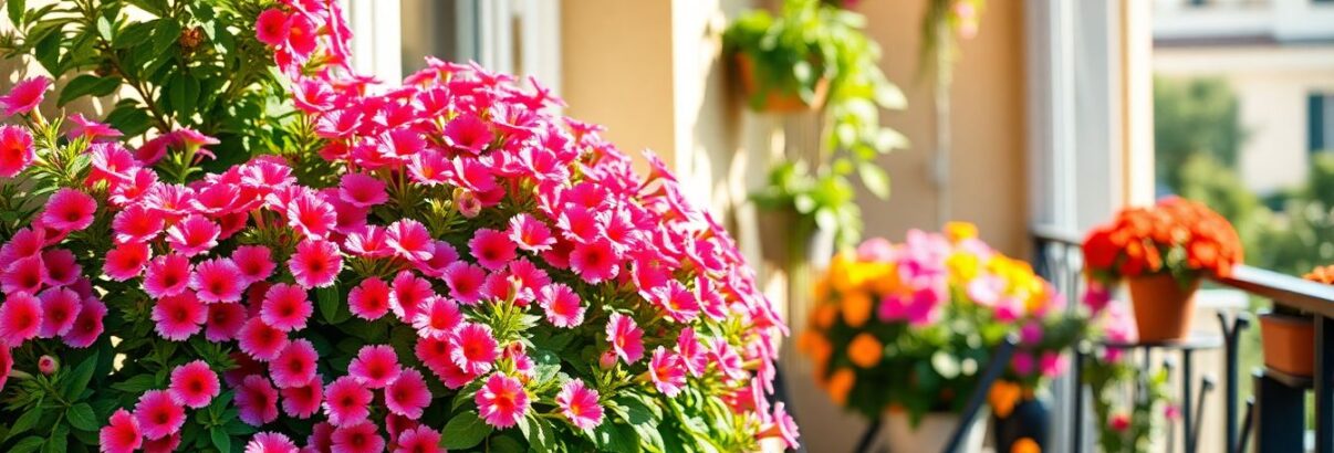 Voici la plante parfaite pour votre balcon plein sud qui fleurit sans cesse