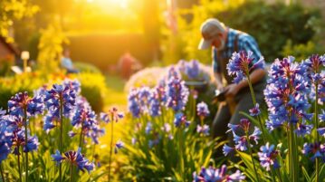Agapanthes : la taille de septembre qui transforme votre jardin en paradis fleuri